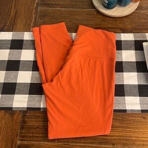 Lululemon Orange Align High-Rise Leggings 25” - Double Layer